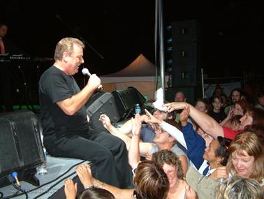 Johnny Young at the Scarborough Rock 'n' Roll Revival, WA